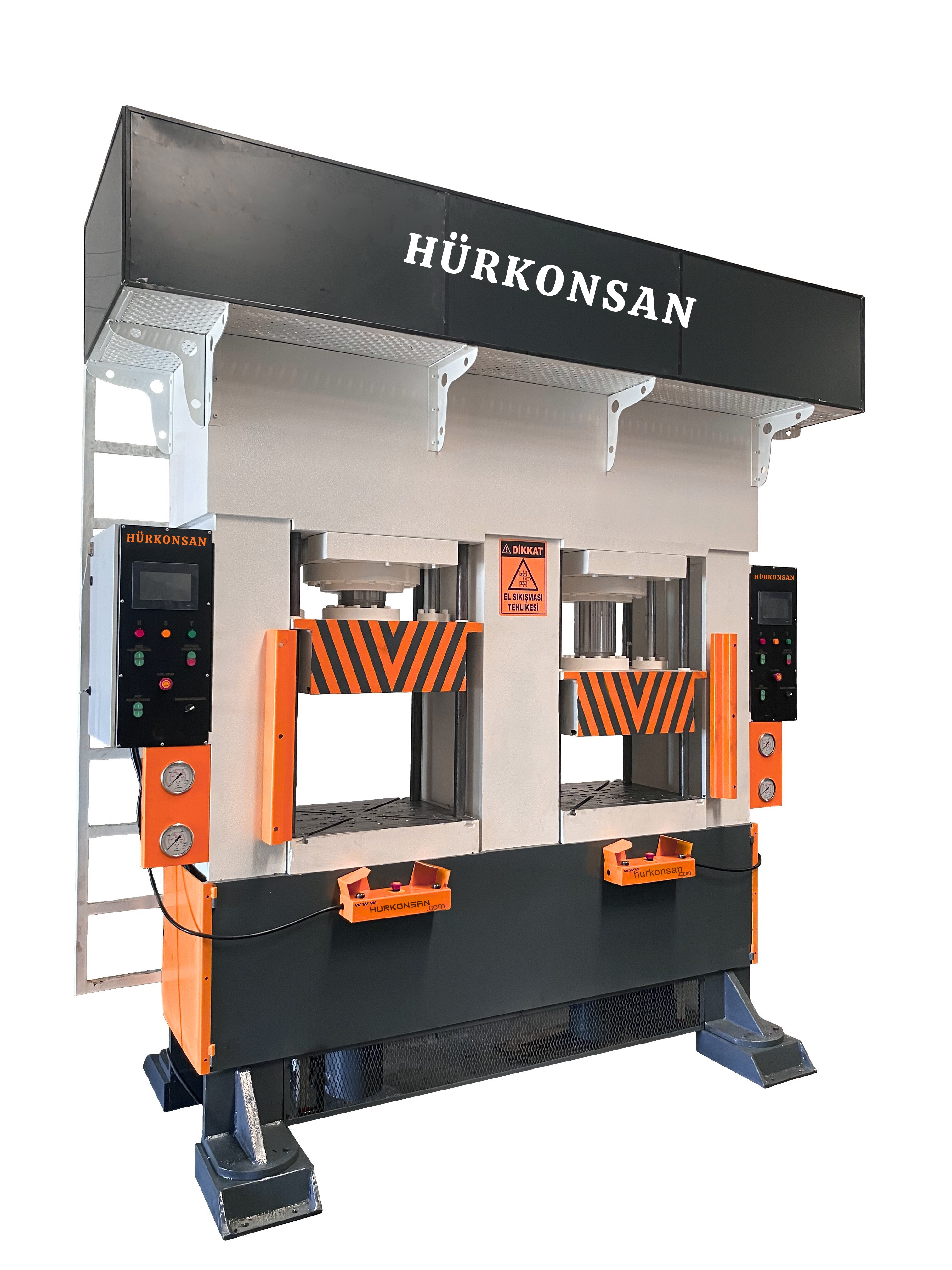 H Type Double Station Spinning Press