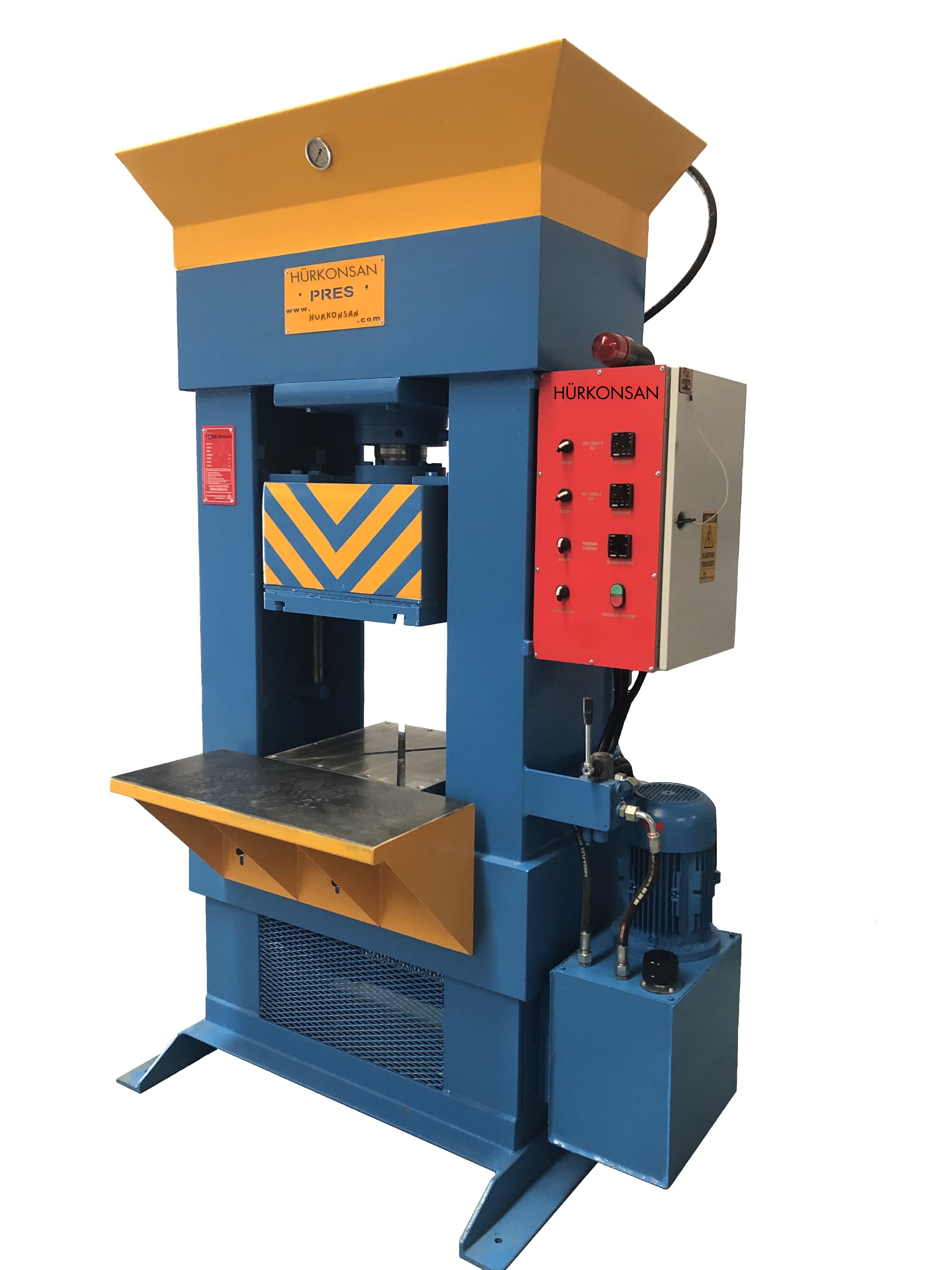 H Type Rubber Baking Press