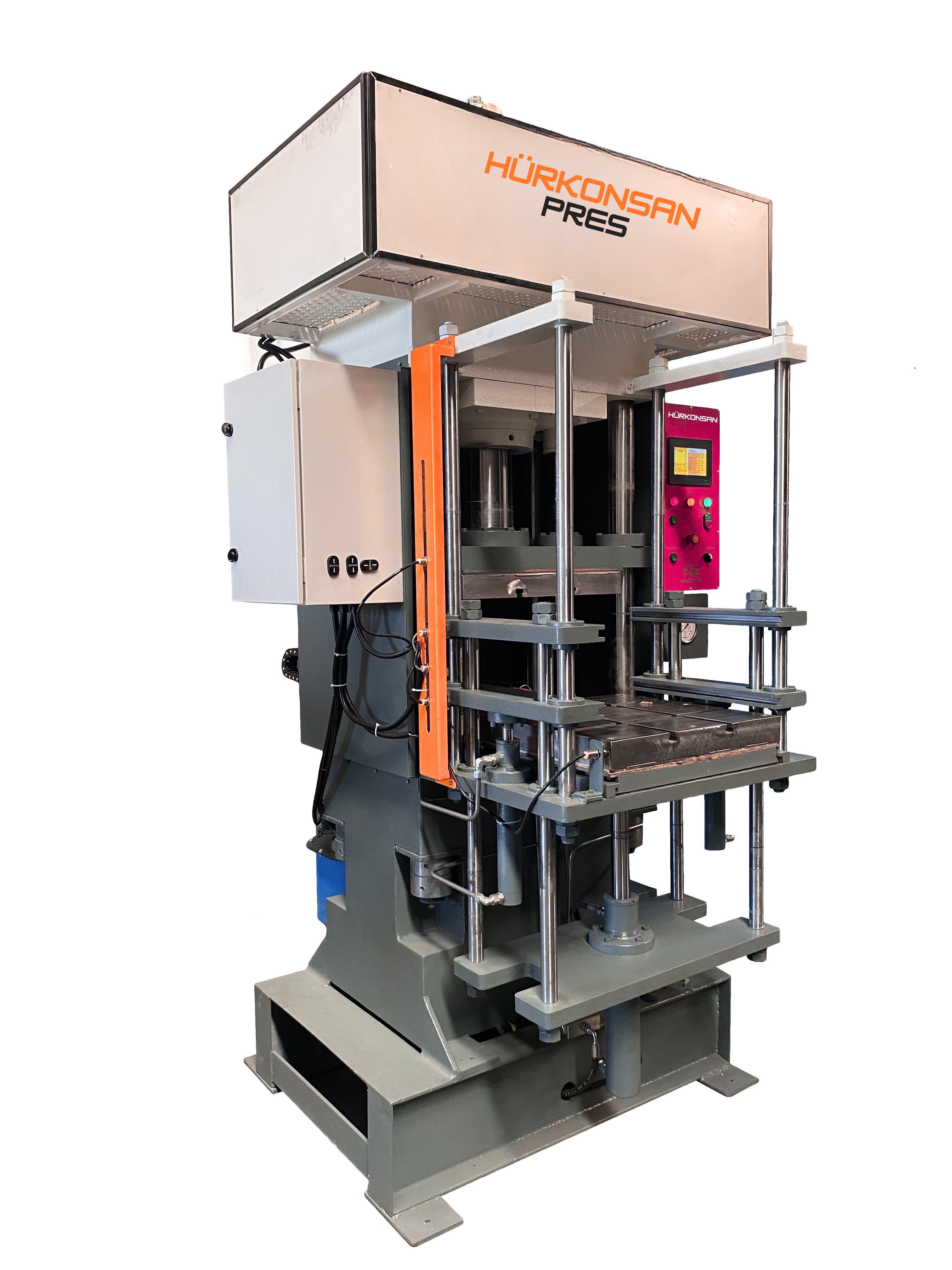 Column Type Fully Automatic Rubber Baking Press
