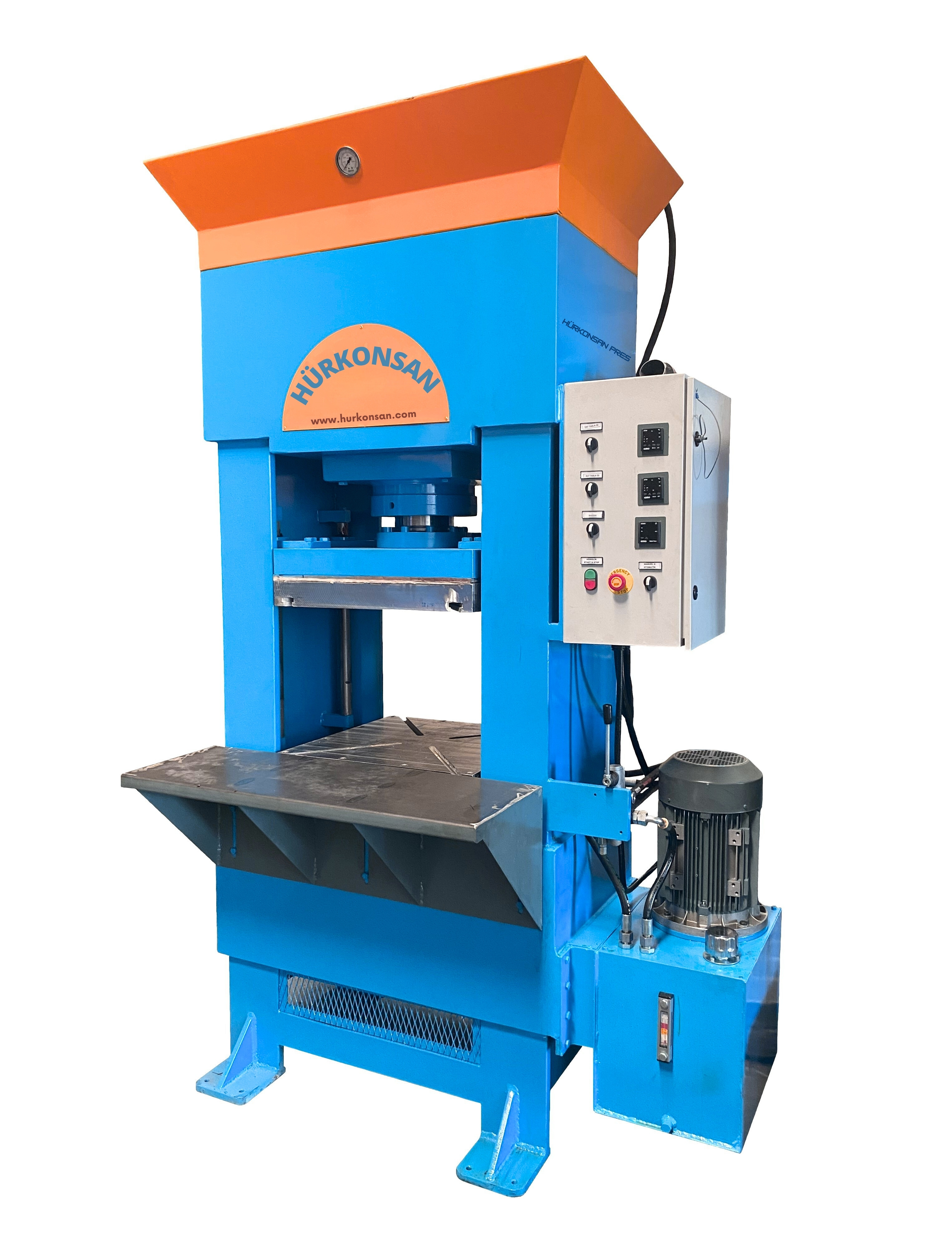 Controlled Rubber Cooking Press with H Type Control Arm